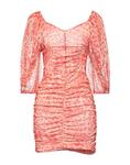 Мини-платье Soallure, коралловый - фото