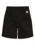 Шорты-бермуды Moncler Enfant, черный - фото 2