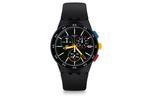 SWATCH Часы Men Black Watch SUSB416, Black - фото