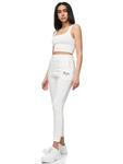 Спортивные брюки BREE белого цвета REPUBLIX - фото 3
