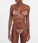 Плавки бикини с принтом Bananhot, India Paisley Print - фото 2