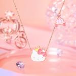 TIDECOLOR Серебряное колье S925 для женщин - фото 8