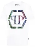 Футболка с логотипом Philipp Plein, белый - фото