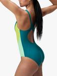 Купальник Colourblock 2.0 Speedo, Deep Emerald - фото 3