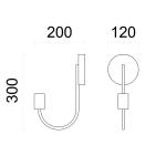Настенный светильник Lumicom Classic, белый - фото 5
