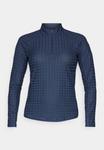 Топ Puma Golf HOUNDSTOOTH 1/4 ZIP, Deep Navy/Dark Blue - фото 5