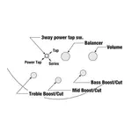 Бас-гитара Ibanez SR300EBWK SR Standard - Потертый черный - фото 7