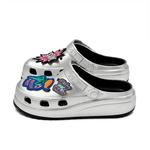 Сабо унисекс Oubt, серебряный - фото 3