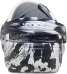 Сабо Classic Marbled Tie-Dye Clog Crocs, цвет Black/White - фото 5