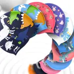 Силиконовая плавательная шапочка для детей LINING, синий - фото 10