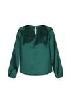 Блуза faina, изумрудный - фото