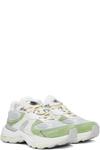 Серые и зеленые кроссовки Sphere Runner Axel Arigato - фото 4