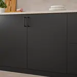 Дверь, матовый антрацит, 40x100 см, NICKEBO IKEA - фото 3