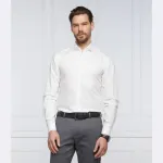 Erondo рубашка очень узкого кроя легко гладить Hugo, белый - фото 2