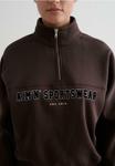 Толстовка aim’n VARSITY HALF ZIP, Brown - фото 4