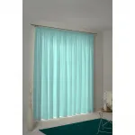 Виртовая штора «Uni Collection», (1 шт.), на заказ Wirth, цвет helltürkis - фото 2