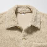 Ветрозащитная флисовая куртка-рубашка Uniqlo, 31 бежевый - фото 3