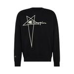 Пуловер Rick Owens x Champion Pullover Sweat, Black - фото