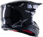 Шлем Alpinestars Supertech M10 Solid, Black - фото 2