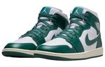 Женские кроссовки Jordan Mid Oxidised Green, зелёно-белые - фото 4