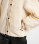 Айлс пуховик с отделкой из верджин вула Moncler Grenoble, White - фото 5