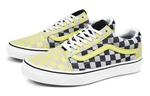 Кроссовки Old Skool Vans 'Black Yellow Checkerboard' Women's - фото 2