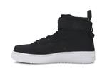 Кроссовки Nike SF Air Force 1 Mid GS 'Black', черный - фото 3