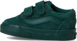 Кроссовки Vans Kids  Old Skool V, Suede Emerald - фото 4
