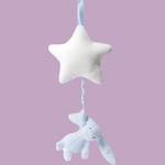 JELLYCAT Музыкальная игрушка Bashful Bunny Pull Blue - фото 5