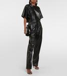 Укороченный топ brooky Marant Etoile, черный - фото 2