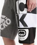 Мужские флисовые шорты Square Up To Ecko Unltd, Marled Gray - фото 3