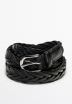 Ремень Massimo Dutti PLAITED, Black - фото 4