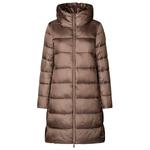 Женская лиса - пальто Save The Duck, серый - фото