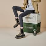 Женские ботинки челси GEMEIQ, Черный/Синий - фото 11