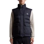 Moncler Ранс Стеганый Жилет, Marine Blue - фото 4