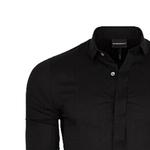 EMPORIO ARMANI Мужская черная рубашка - фото 6