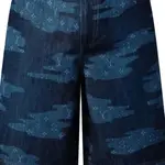 Шорты Lv Monogram Chambray LOUIS VUITTON, синий - фото 4