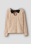 Блуза Name it Blouse, Jet Stream/White - фото 2