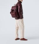Кожаный рюкзак Brunello Cucinelli, Wine - фото 6