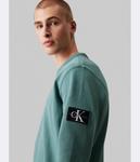 Свитшот мужской Calvin Klein Jeans с монограммой на рукаве, синий - фото 4