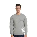 THOM BROWNE Свитер мужской светло-серый - фото 6