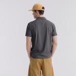 Мужская поло CAT, серый - фото 6