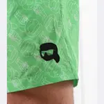 Шорты Ikonik 2.0 aop med Karl Lagerfeld, зеленый - фото 3