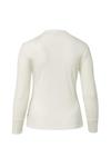 Топ QS Long sleeved top, Ecru/Beige - фото 2