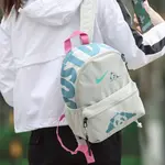 Nike Тканевый рюкзак обычный женский серый белый, Cute Kitten - фото 6