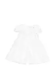 Платье с бантом Elisabetta Franchi La Mia Bambina, белый - фото
