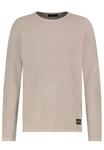 Вязаный свитер Urban Surface Mens Knitpullover, бежевый - фото