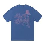 Футболка Stussy In Bloom Tee, Blue - фото 2