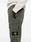 Stone Island брюки карго с нашивкой Compass, зеленый - фото 5