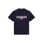 Футболка Napapijri Aylmer, синий - фото